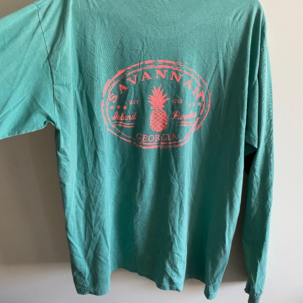 COMFORT COLORS Savannah Georgia Long Sleeve Shirt